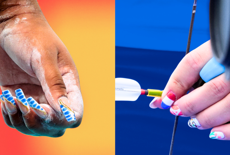 13 Olympic Athletes’ Manicures That Work Hard and Play Harder