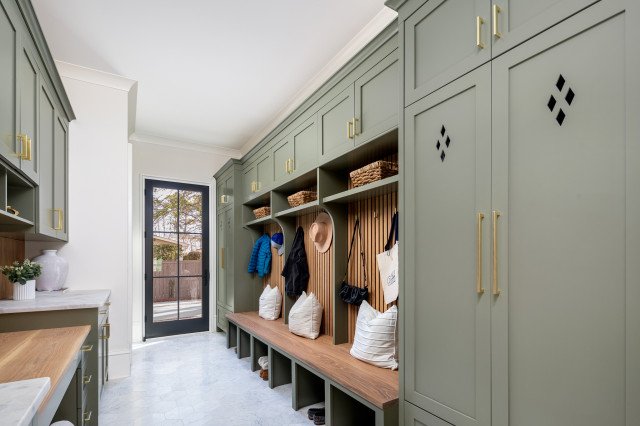 Mudroom Makeover Offers Clutter-Free Charm