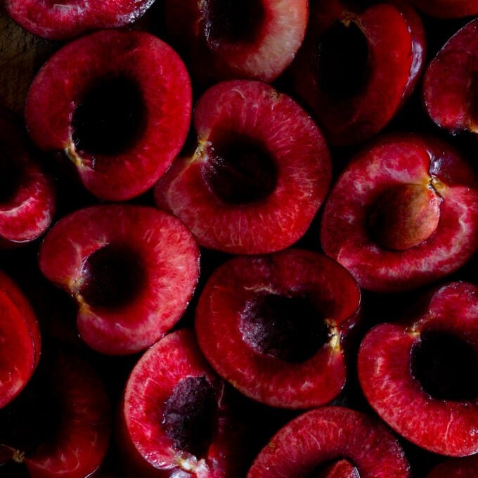 red cherries