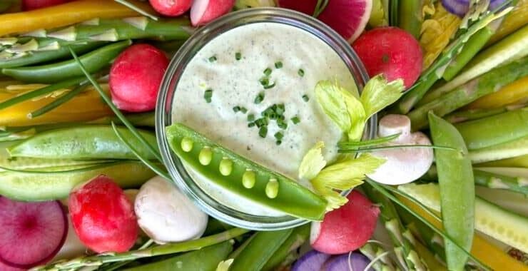 Herby Ranch Dip - Simple Bites