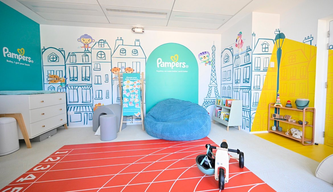 Here’s What the Paris Olympic Village Nursery Looks Like