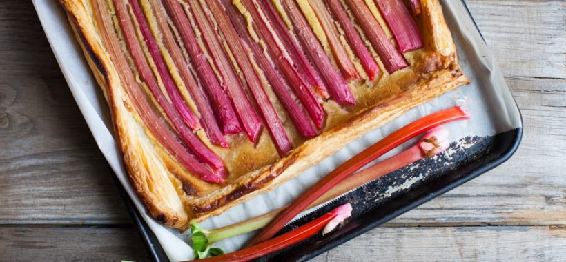 Rhubarb & Orange Frangipane Galette