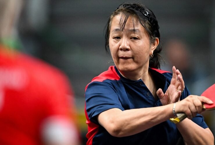Table Tennis Player Zhiying Zeng Just Made Her Olympic Debut at 58 Years Old