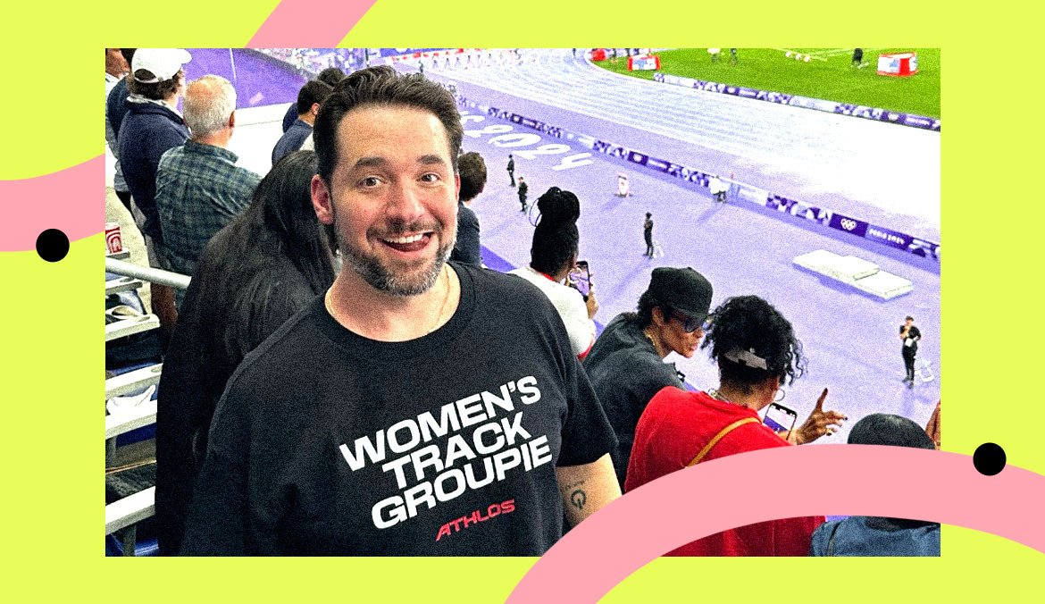 Alexis Ohanian is a "Fairy Godparent" for Women's Track & Field