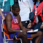 Noah Lyles Just Ran the 200m at the Paris Olympics With COVID