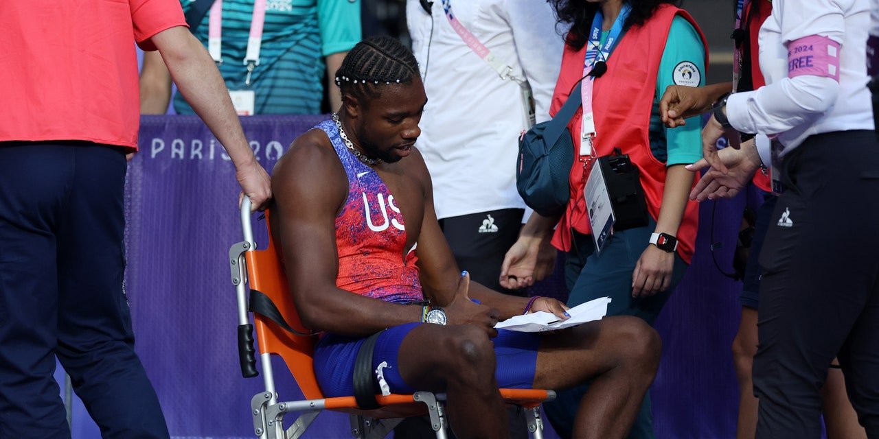 Noah Lyles Just Ran the 200m at the Paris Olympics With COVID