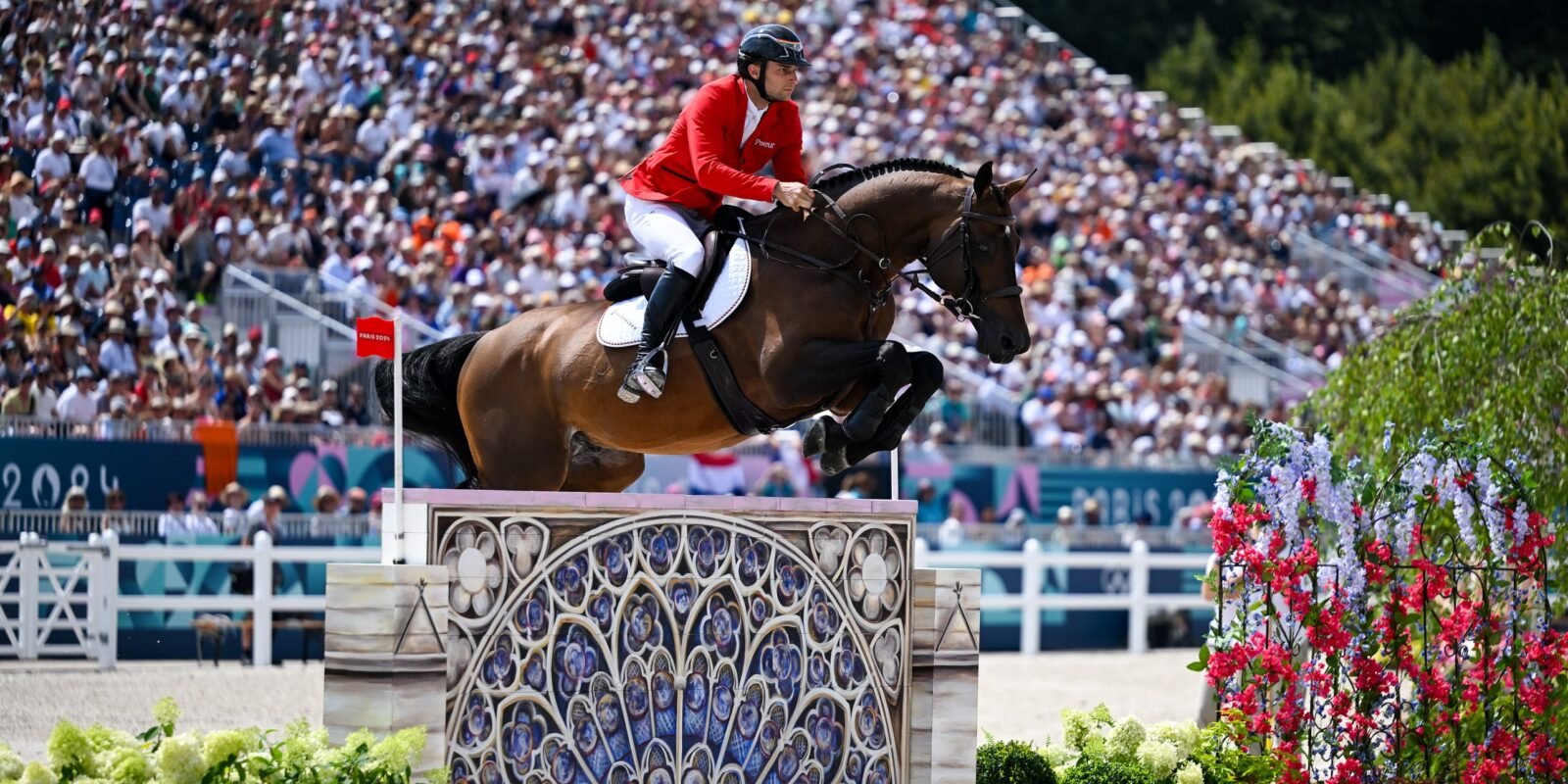 Olympic Equestrians Are Jumping Over Literal Works of Art—Here Are All Our Favorites