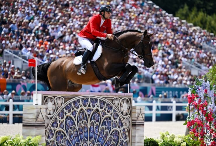 Olympic Equestrians Are Jumping Over Literal Works of Art—Here Are All Our Favorites
