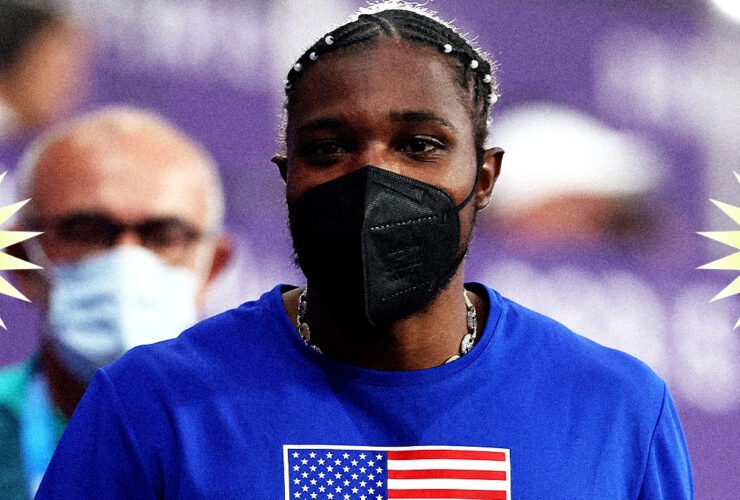Olympic Runner Noah Lyles Competes With COVID-19