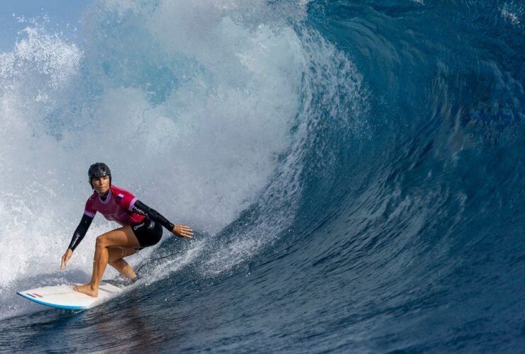 Why Some Olympic Surfers Are Wearing Helmets on Tahiti’s ‘Wall of Skulls’